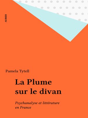 cover image of La Plume sur le divan